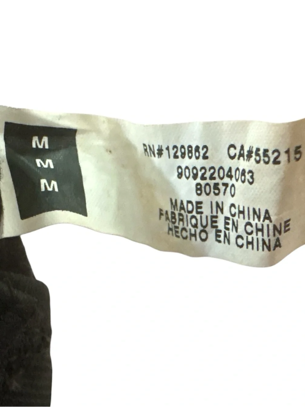 Nike Black Fingerless Training Gloves M